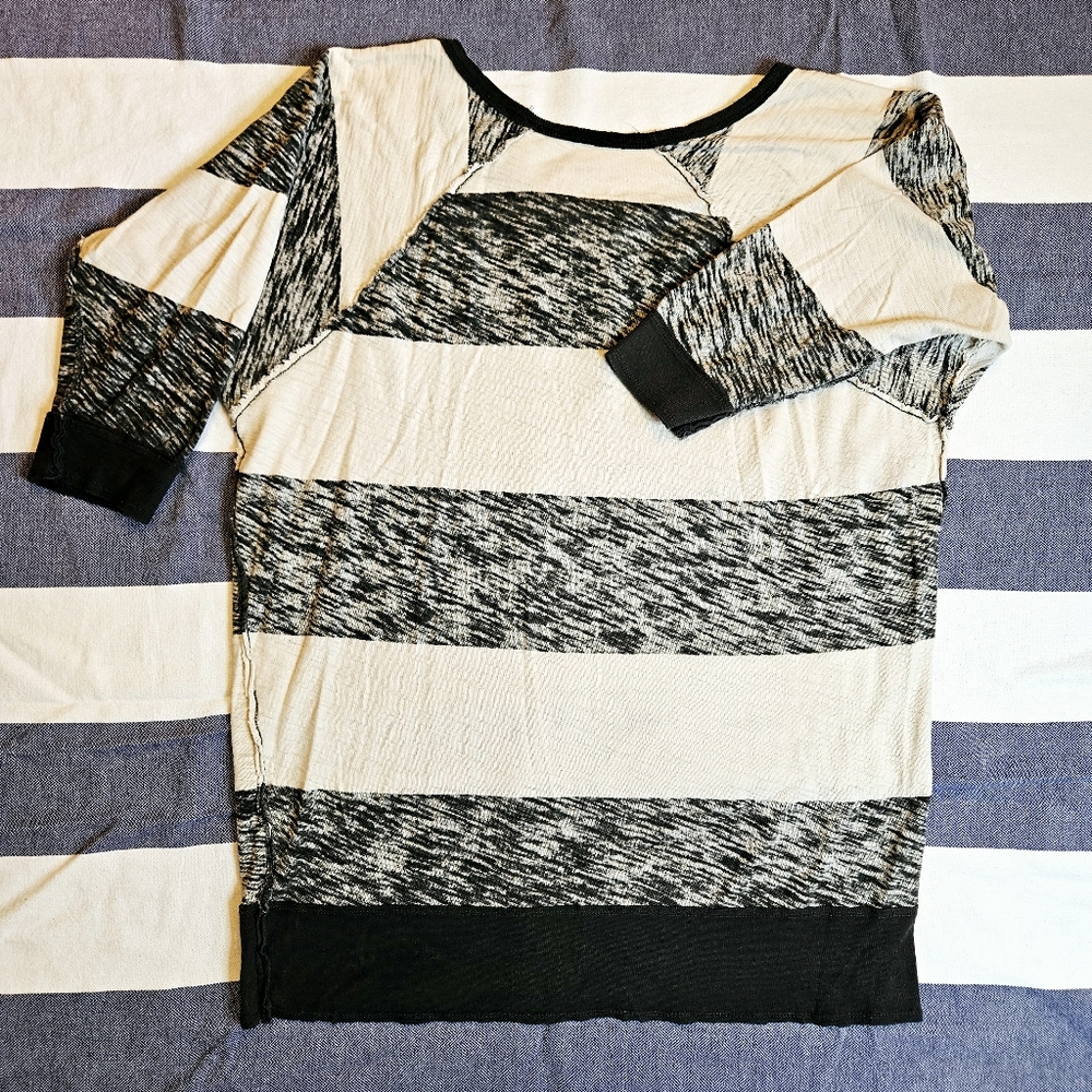 Free People We The Free 100% Cotton Raglan Sleeve Tunic Top Small - Picture 6 of 13